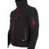Bennon RUFUS Jacket black/red Softshellová bunda