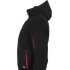 Bennon RUFUS Jacket black/red Softshellová bunda