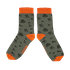 Bennon BENNONKY Trek Socks green/orange Ponožky