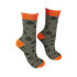 Bennon BENNONKY Trek Socks green/orange Ponožky