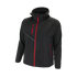 Bennon FORCE Jacket black/red Softshellová bunda