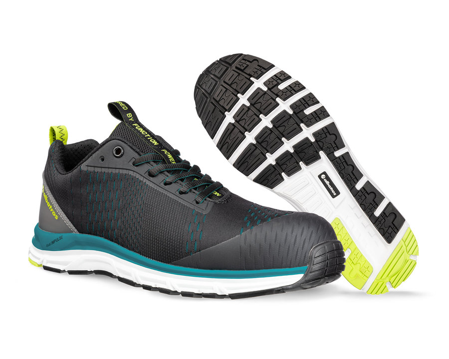 Albatros AER55 IMPULSE BLACK BLUE LOW S1P ESD HRO SRA Bezpečnostná obuv