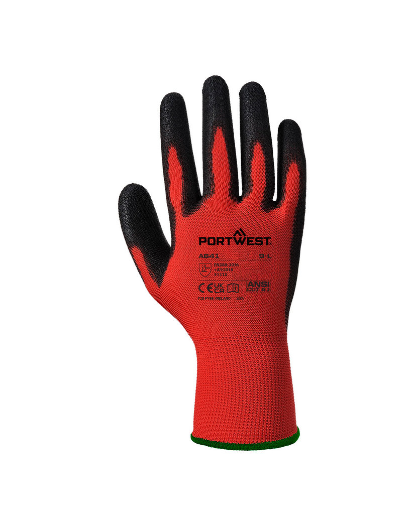 Portwest A641 PU Pracovné rukavice 12 párov