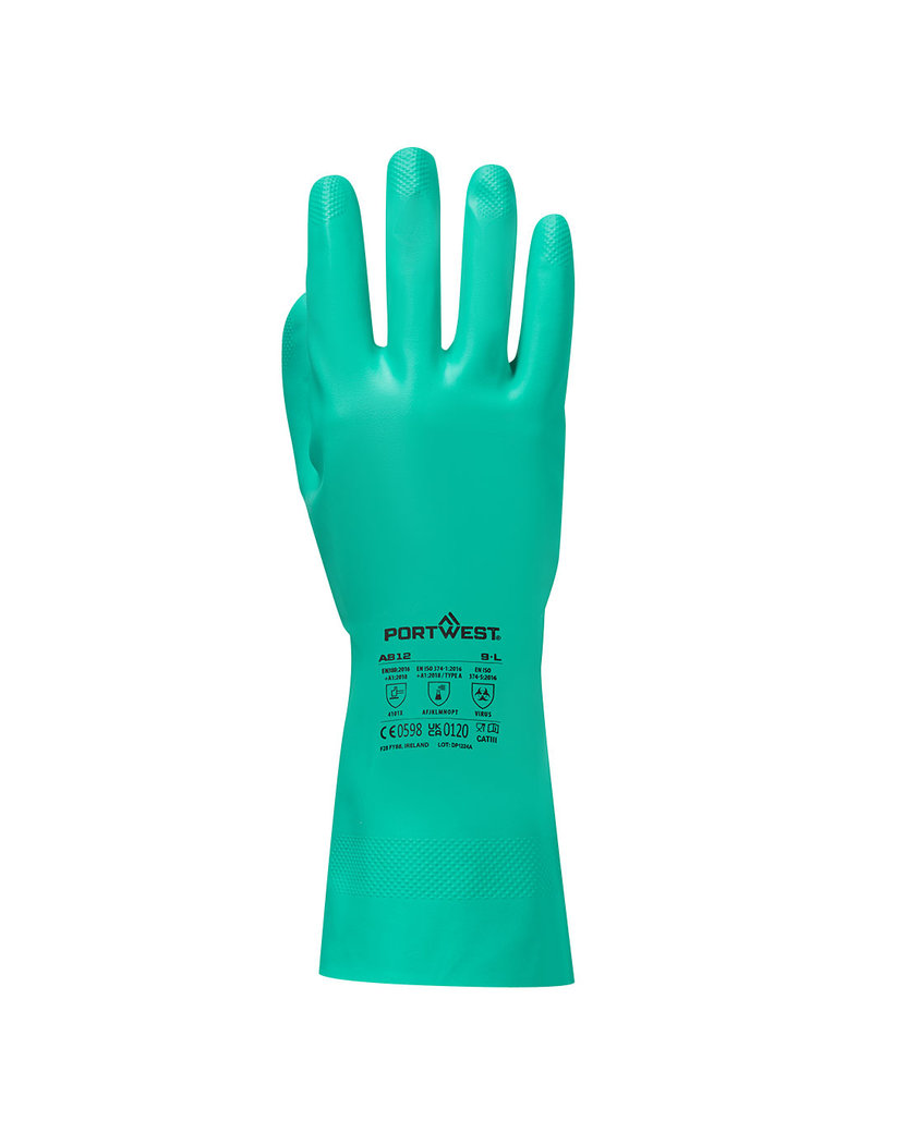 Portwest A812 Nitrosafe Plus Chemické rukavice 12 párov