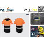 Portwest DX434 DX4 Hi-Vis Reflexné tričko