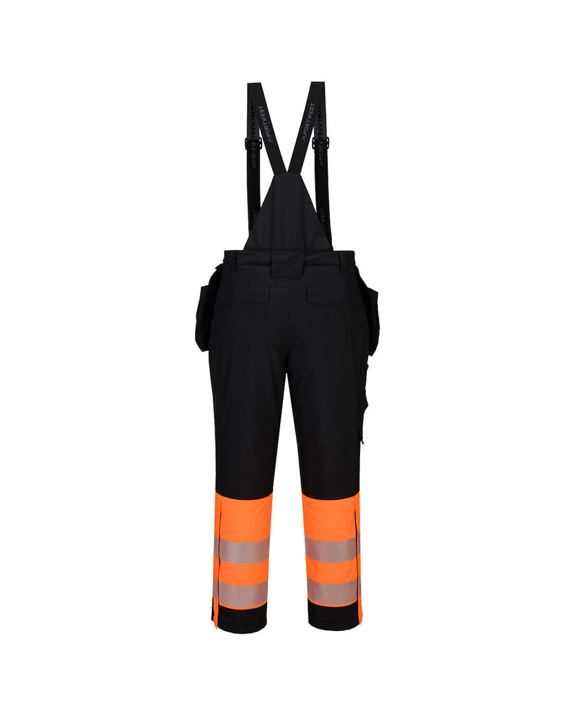 Portwest DX437 DX4 Hi-Vis Zateplené reflexné nohavice na traky