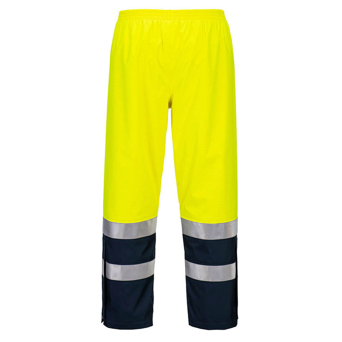 Portwest FR410 Bizflame Rain+ Hi-Vis Multi-Norm Arc FR Nehorľavé nohavice