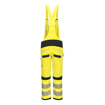 Portwest FR420 PW3 FR Hi-Vis Modaflame Multi-Norm Pracovné nohavice na traky