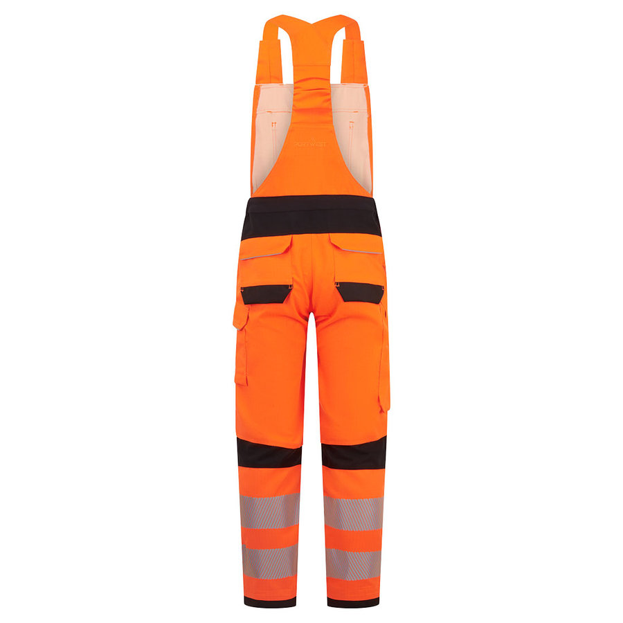 Portwest FR453 PW3 Modaflame Nehorľavé Hi-Vis multinorm nohavice na traky