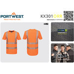Portwest KX301 KX3 Hi-Vis Reflexné športové tričko