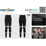 Portwest KX381 KX3 Enhanced Flexi Dámske pracovné legíny