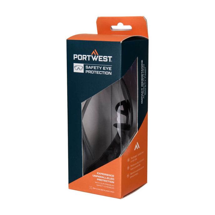 Portwest PT01 Sporty Shield Ochranné okuliare
