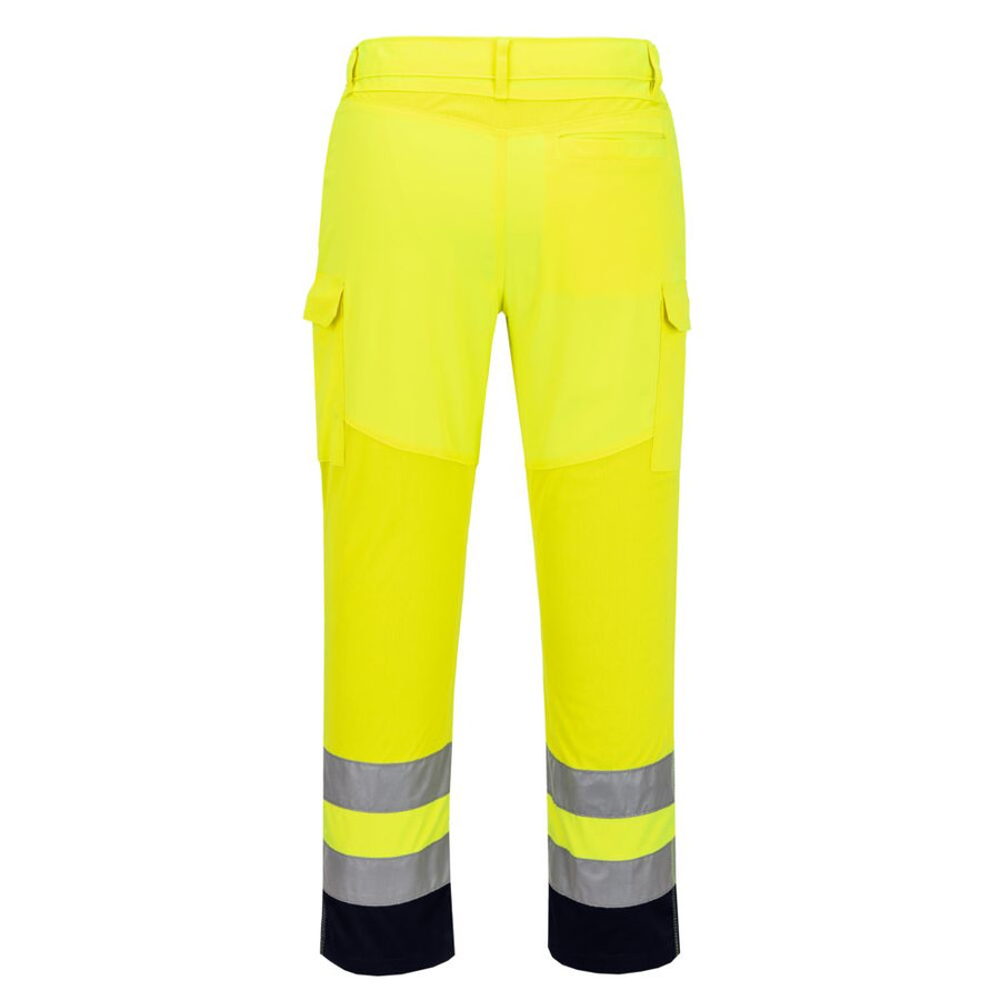 Portwest T143 Hi-Vis Reflexné nohavice so sieťovinou