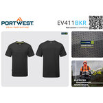 Portwest EV411 EV4 Ľahké tričko S/S