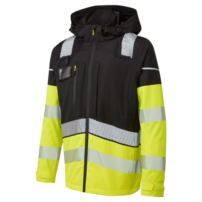 Portwest BX323 Ultimate Modular Hi-Vis Reflexná bunda do dažďa 3v1