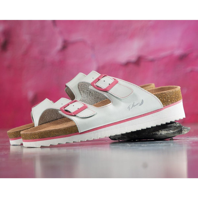 Ardon JUNO white Dámske zdravotné šľapky