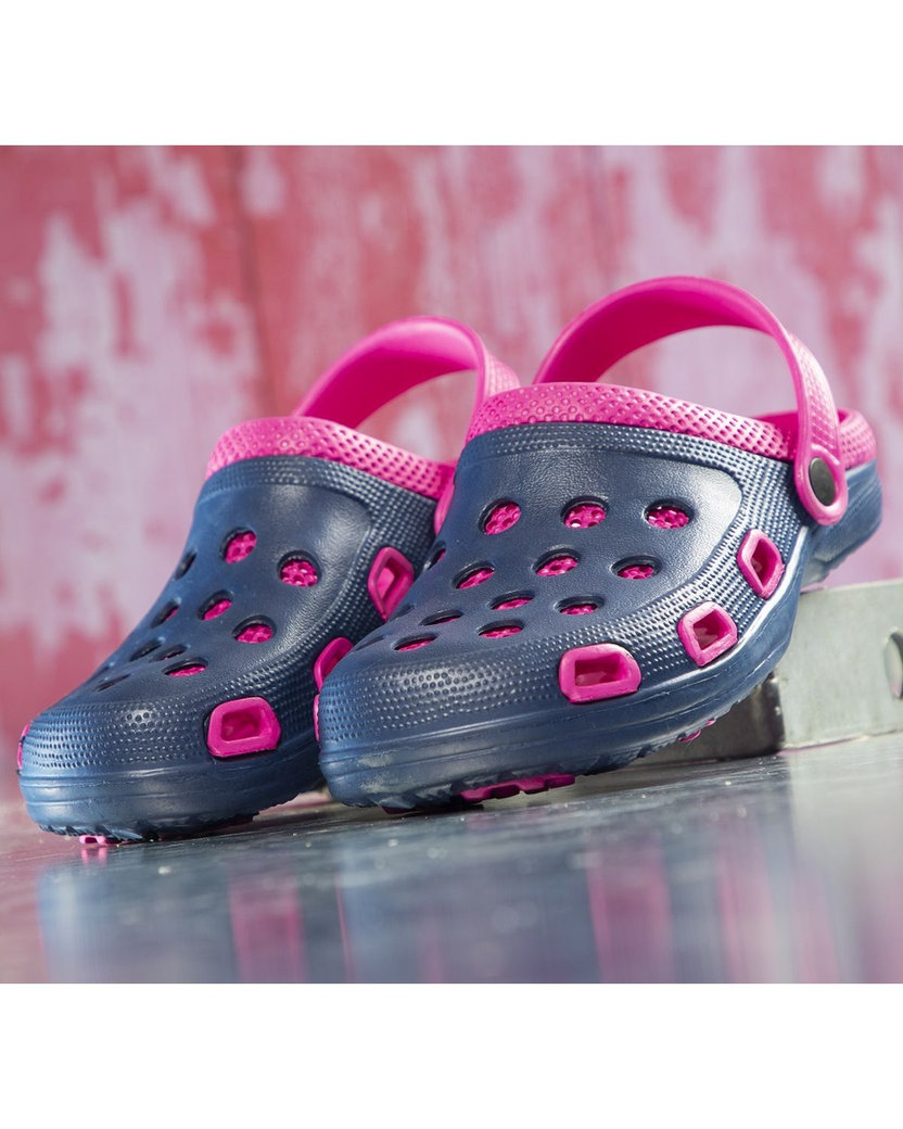 Ardon MARINE navy/pink Dámske Šľapky