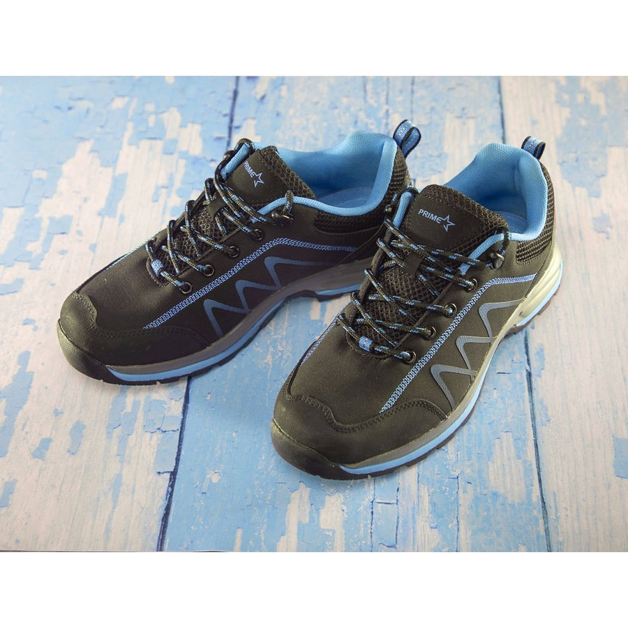 Ardon BLOOM black/blue Dámska outdoorová softshellová obuv