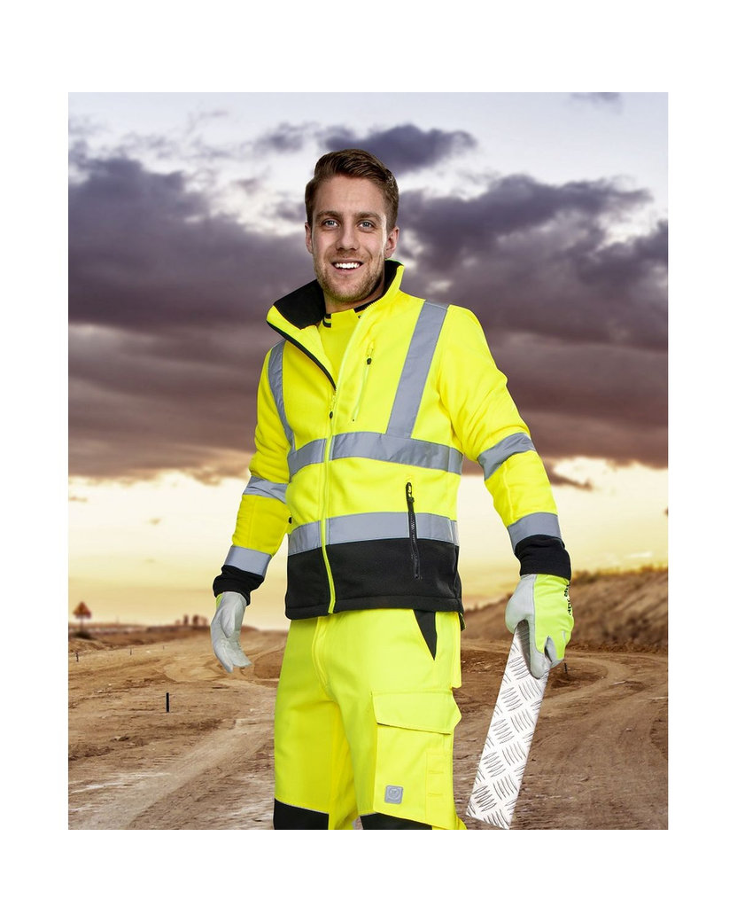 Ardon SIGNAL Hi-Vis Reflexná flísová mikina