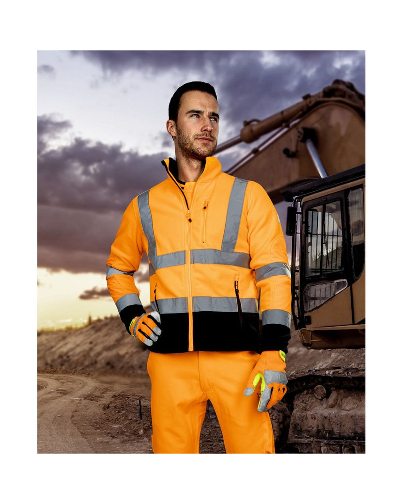 Ardon SIGNAL Hi-Vis Reflexná flísová mikina