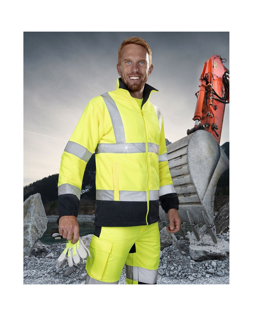 Ardon REF401 Hi-Vis Reflexná flísová mikina