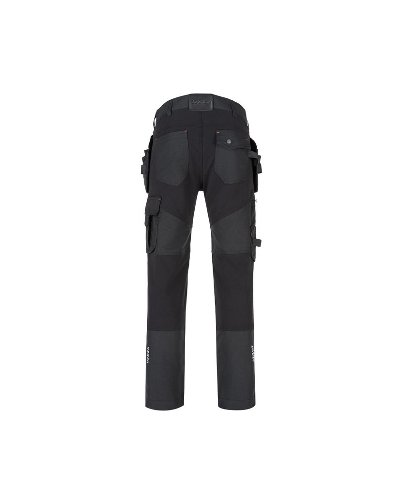 Bennon EREBOS Trousers black Nohavice