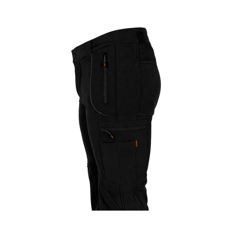 Bennon SOLON TROUSERS BLACK Softshellové nohavice