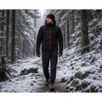 Bennon SOLON TROUSERS BLACK Softshellové nohavice