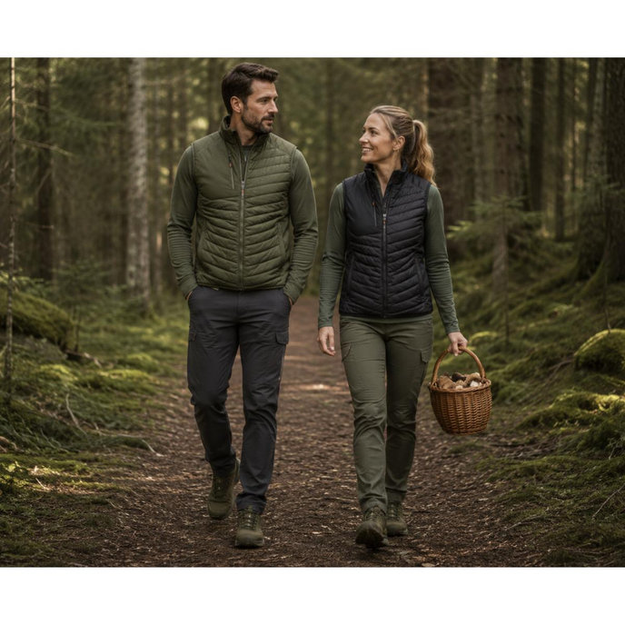 Bennon SUTURA VEST KHAKI Zateplená vesta