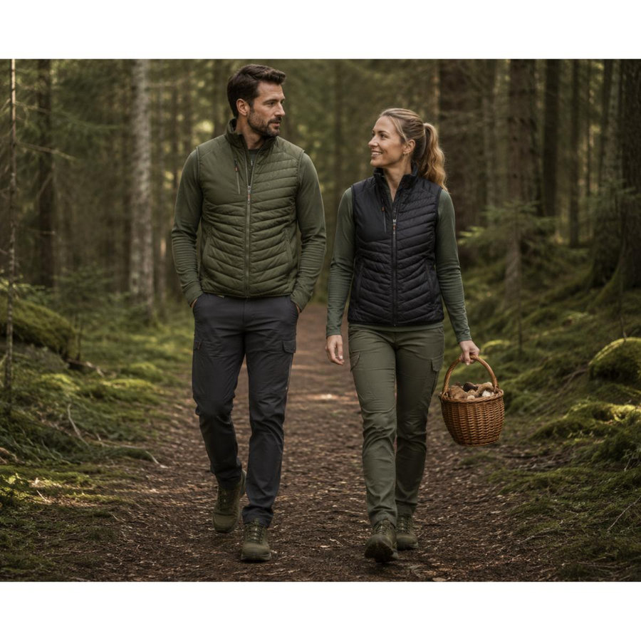 Bennon SUTURA VEST KHAKI Zateplená vesta