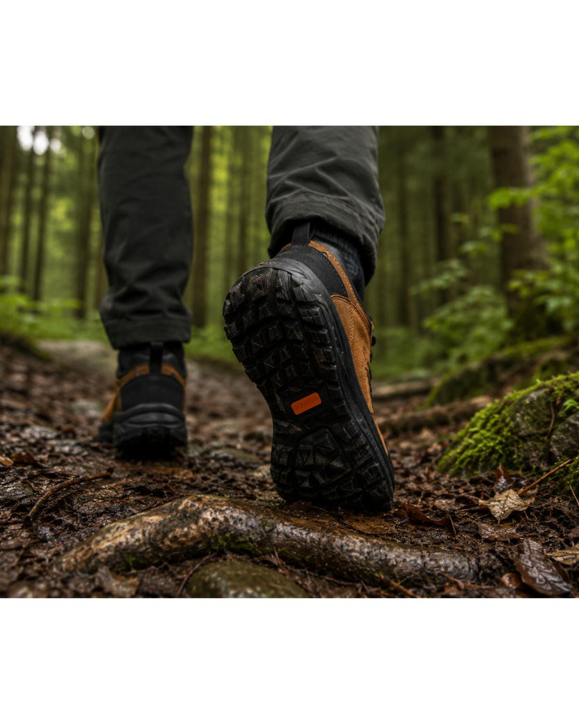 Bennon TERENNO BAREFOOT+ O6 BROWN LOW Pracovná obuv