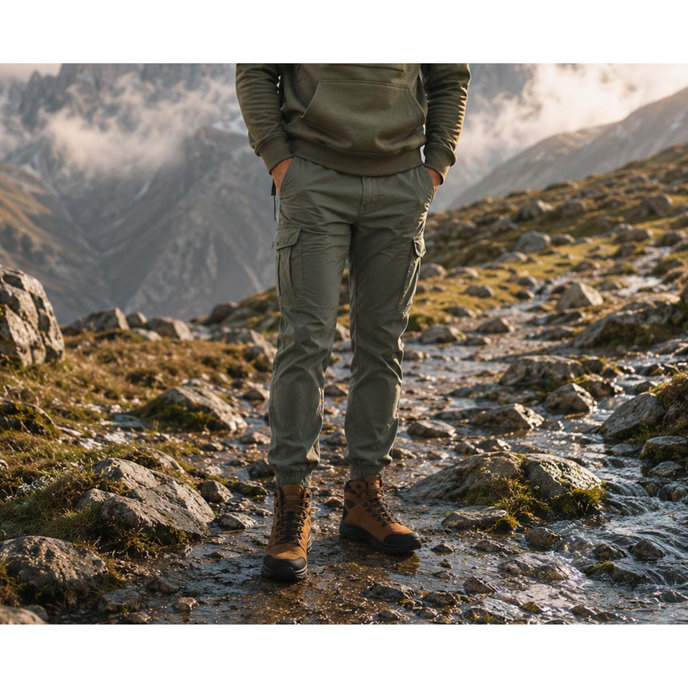 Bennon TERENNO BAREFOOT+ O6 BROWN MID Outdoorová obuv