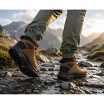 Bennon TERENNO BAREFOOT+ O6 BROWN MID Outdoorová obuv