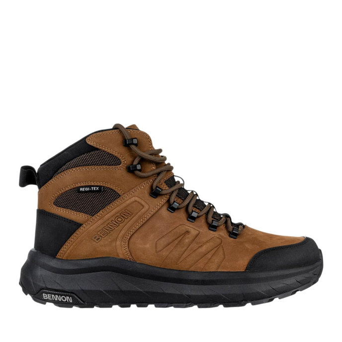 Bennon TERENNO BAREFOOT+ O6 BROWN MID Outdoorová obuv