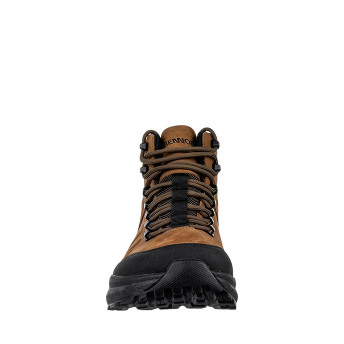 Bennon TERENNO BAREFOOT+ O6 BROWN MID Outdoorová obuv