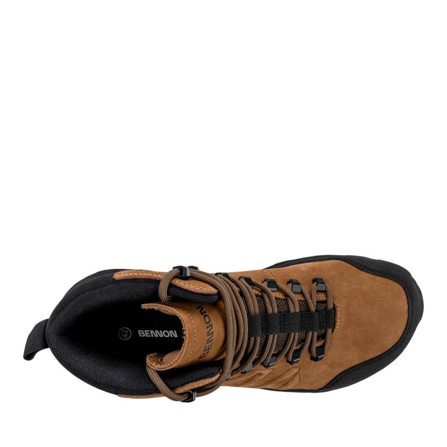 Bennon TERENNO BAREFOOT+ O6 BROWN MID Outdoorová obuv