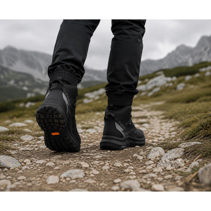 Bennon FJORD BAREFOOT+ O6 BLACK MID Pracovná obuv