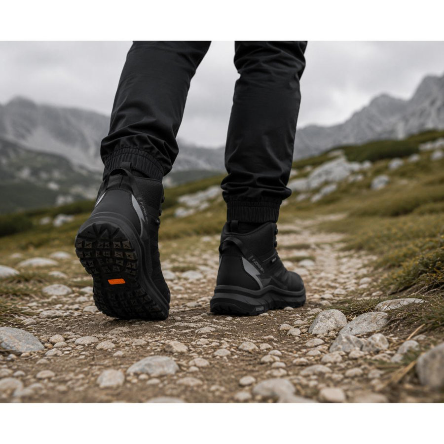 Bennon FJORD BAREFOOT+ O6 BLACK MID Pracovná obuv