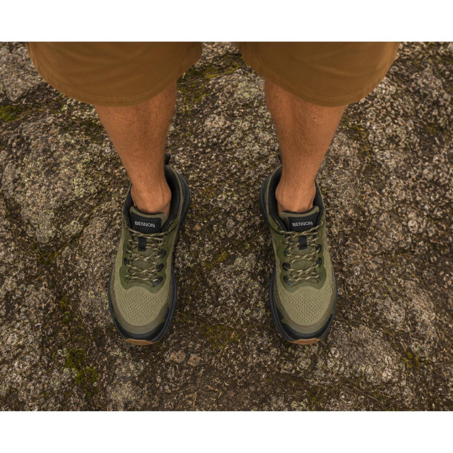 Bennon HORIZON BAREFOOT+ O1 NM KHAKI LOW Pracovná obuv