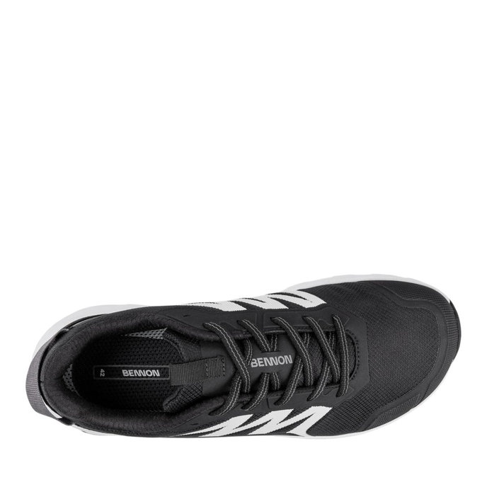 Bennon FJORD BAREFOOT+ O1 NM BLACK/WHITE LOW Pracovná obuv