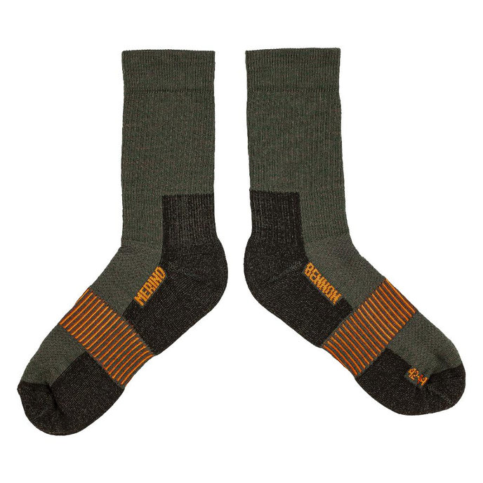 Bennon MERINO TREK Sock green Ponožky