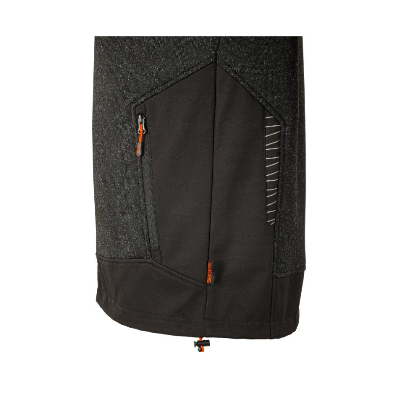 Bennon NORTOS Sweatshirt grey/black Mikina