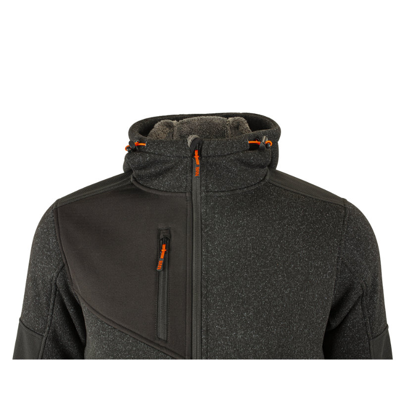 Bennon NORTOS Sweatshirt grey/black Mikina