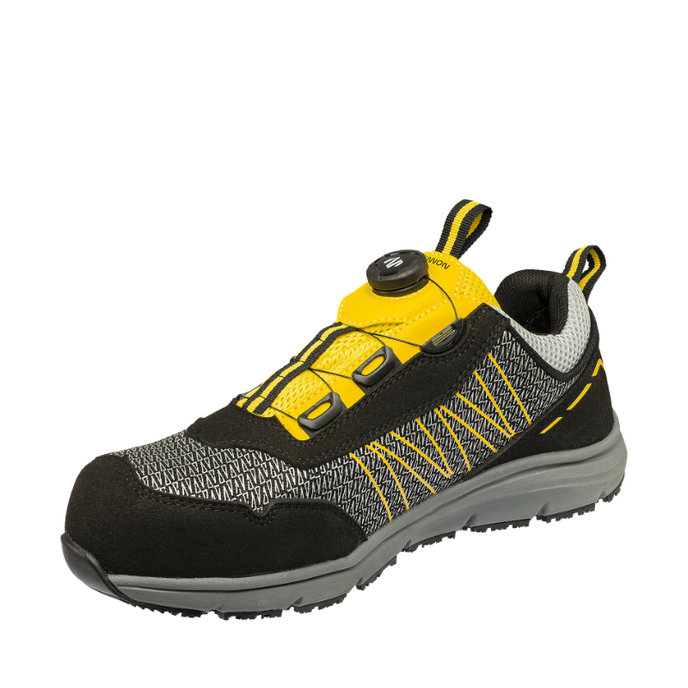 Bennon VENTOR S1PS ESD B-SPIN Yellow Low Bezpečnostná obuv