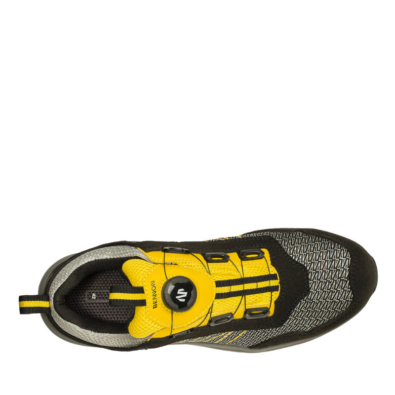 Bennon VENTOR S1PS ESD B-SPIN Yellow Low Bezpečnostná obuv