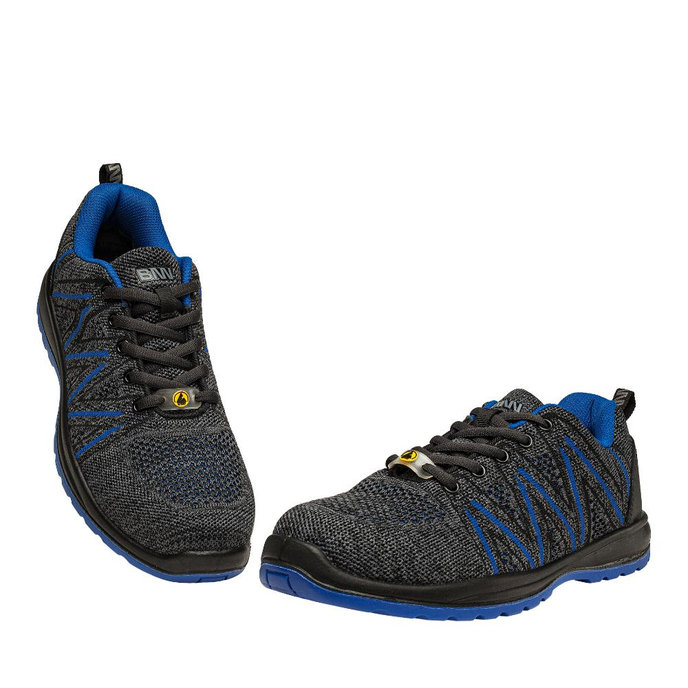 Bennon KNITTER S1 ESD Blue Low Bezpečnostná obuv