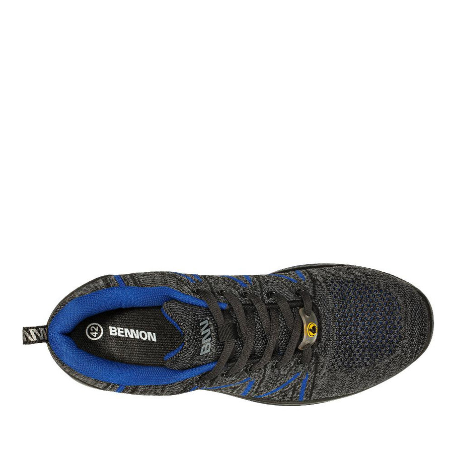 Bennon KNITTER S1 ESD Blue Low Bezpečnostná obuv