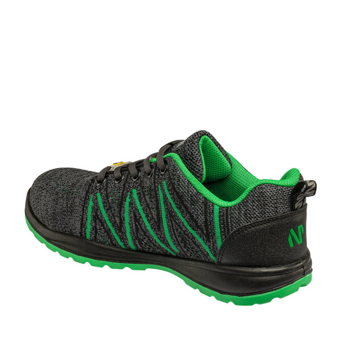 Bennon KNITTER S1 ESD Green Low Bezpečnostná obuv