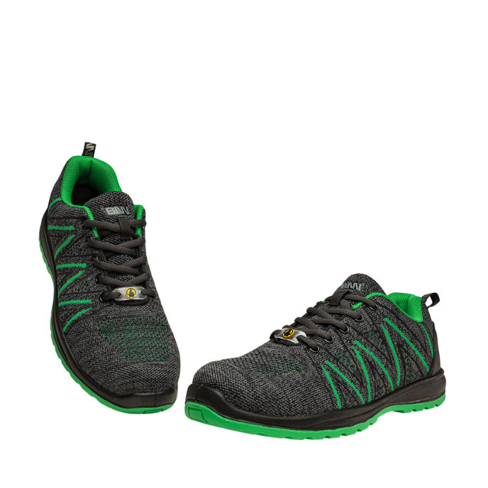 Bennon KNITTER S1 ESD Green Low Bezpečnostná obuv