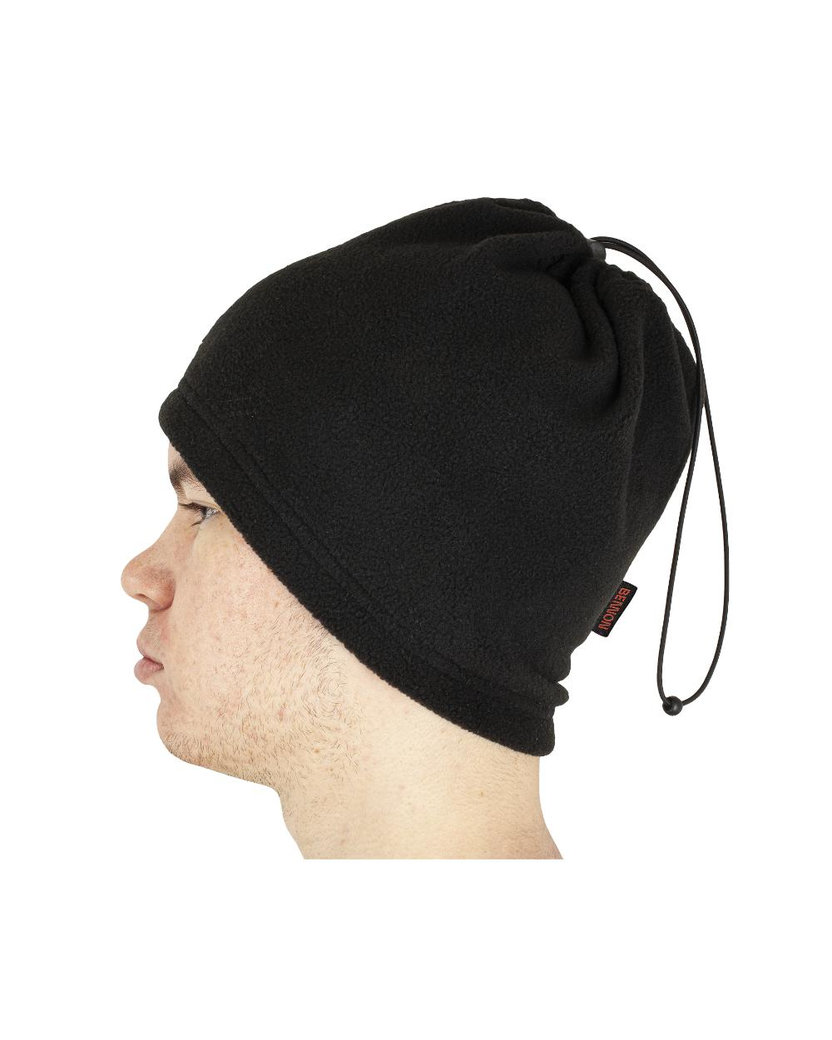 Bennon POLAROS Neckwarmer black Fleecový nákrčník